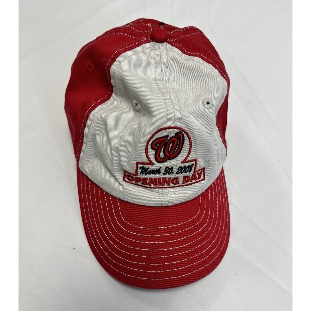 Vintage Washington Nationals Opening Day Nationals Park 2008 Baseball Cap Hat⚾️